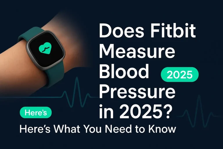Does Fitbit Measure Blood Pressure