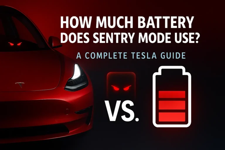 How Much Battery Does Sentry Mode Use?