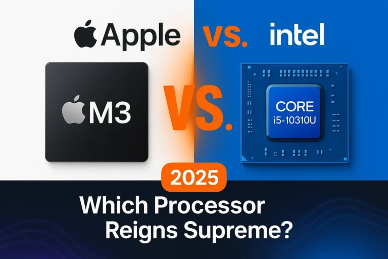 Apple M3 vs Intel Core i5